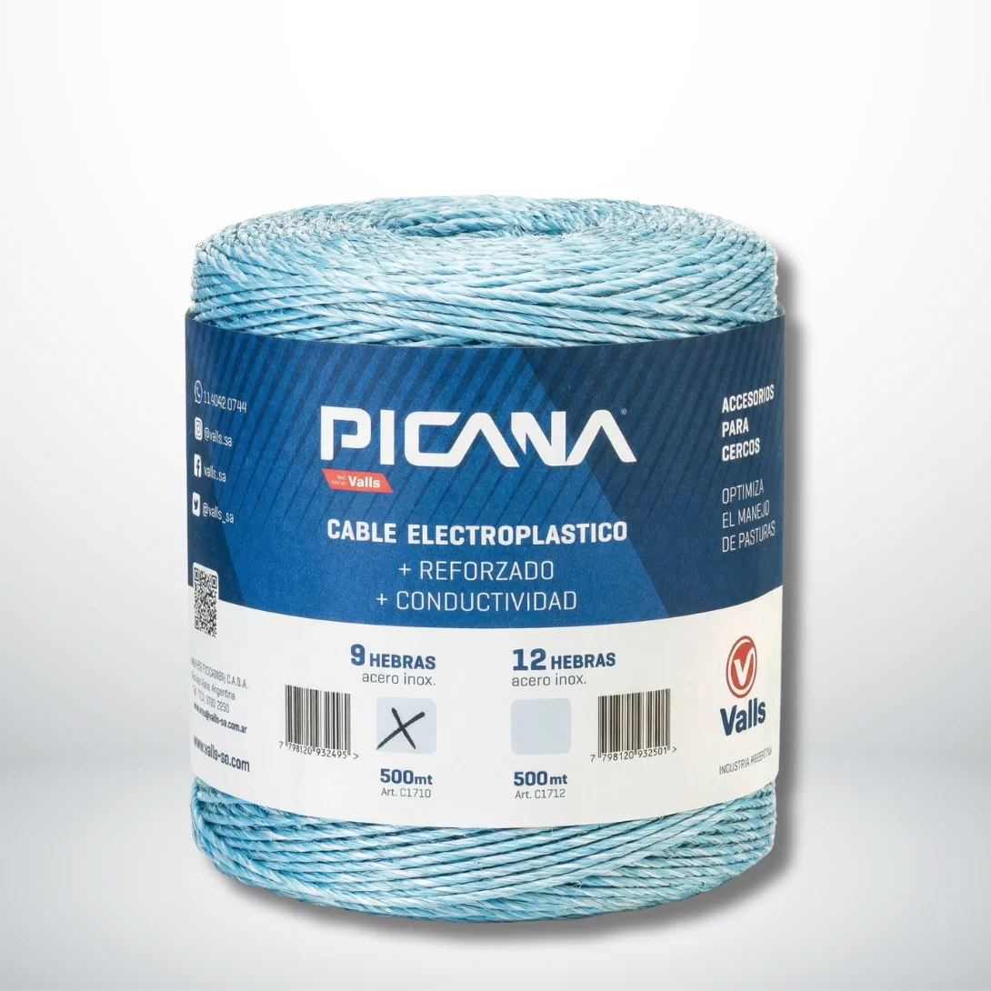 CABLE ELECTROPLÁSTICO 9 hebras - 500mt